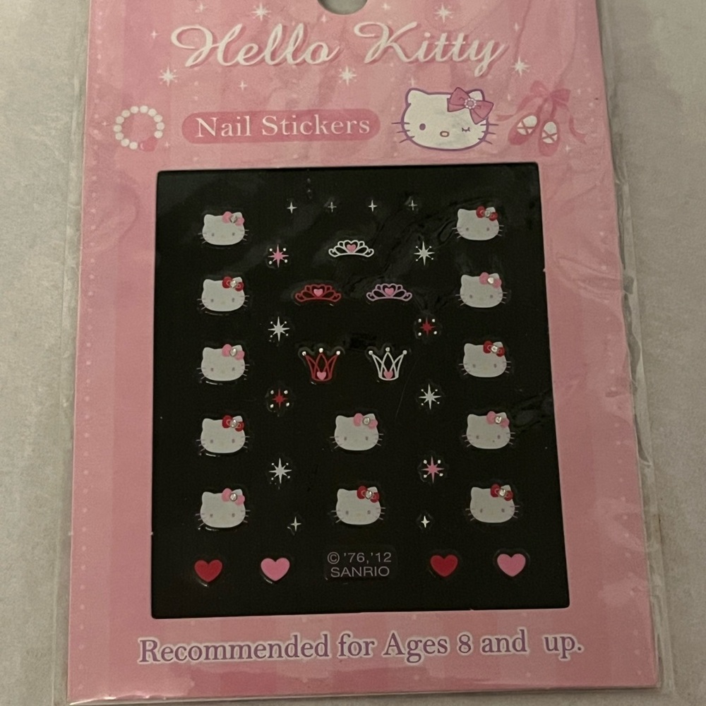 2012 Hello kitty nail stickers